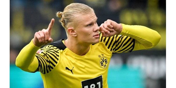 Der FC Barcelona und Real Madrid wollen beide Erling Braut Håland